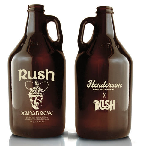Limited Edition Rush Xanabrew Growler - Empty