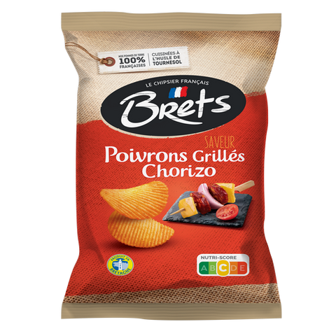 Brets Chips - Chorizo & Roasted Red Pepper