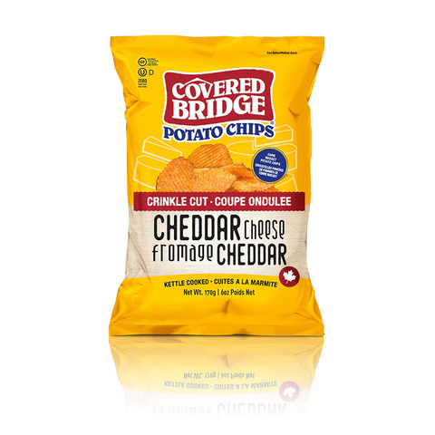 Covered Bridge Chips - Cheddar Cheese