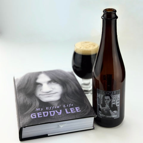 Geddy Lee - My Effin' Life: Collector Bottle and Book