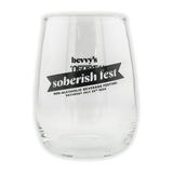 Soberish Fest Stemless Wine Glass