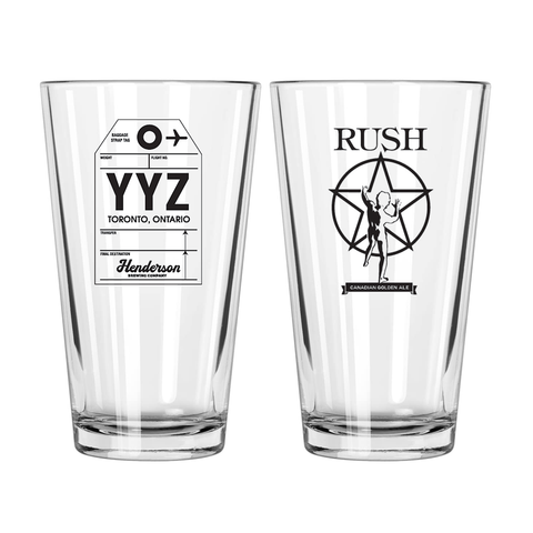 Rush YYZ Glasses (Set of 2)