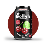 Solly's Craft Soda - Black Cherry & Lime
