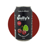 Solly's Craft Soda - Black Cherry & Lime