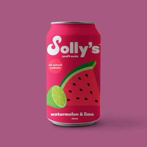 Solly's Soda - Watermelon & Lime