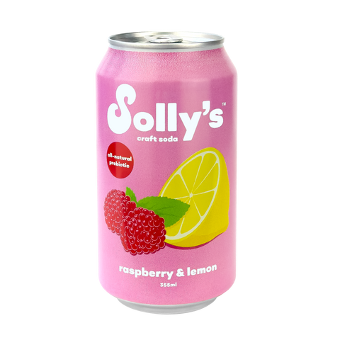 Solly's Soda - Raspberry & Lemon