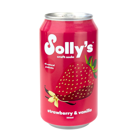 Solly's Soda - Strawberry & Vanilla