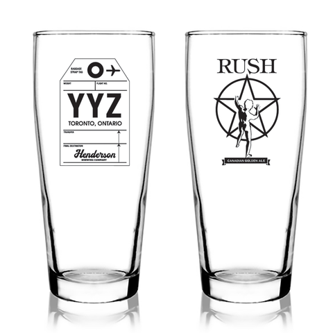 Rush YYZ Glasses (Set of 2)