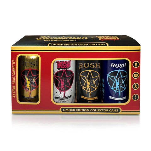 Limited Edition Rush x Henderson 4 Pack